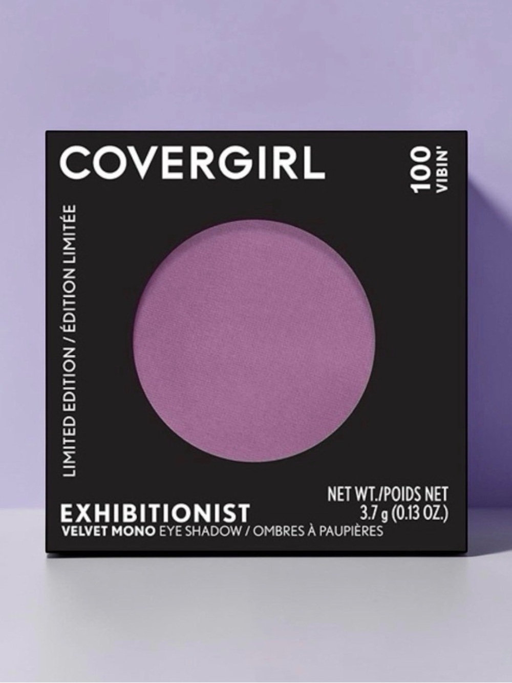5️⃣COVERGIRL Exhibitionist Velvet Mono Eyeshadow — 100 Vibin Or 5 For 25